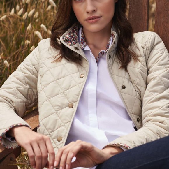Barbour x Liberty Evelyn Quilted Jacket Nordstrom Exclusive - Picture 6 of 10